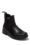 Eastland Baja Faux Shearling Lined Chelsea Boot In Black