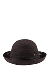 Helen Kaminski Provence 8 Cloche Hat In Dark Chocolate