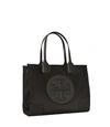 Tory Burch Ella Small Tote Bag In Black