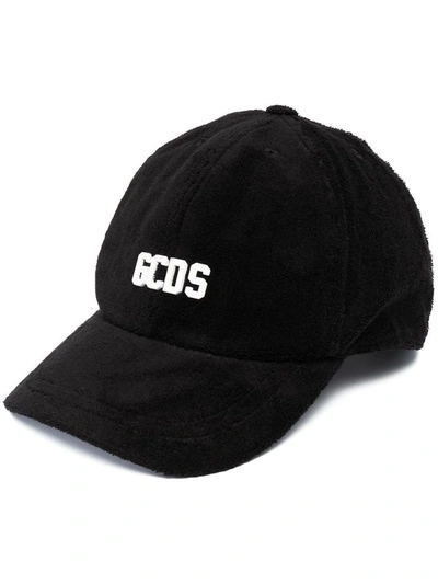 Gcds Baseball Cap Logo In Black,white