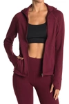 Marika Revival Zip Front Jacket In Zinfandel