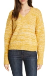 DIANE VON FURSTENBERG CARMELLA V-NECK KNIT SWEATER,889079850200