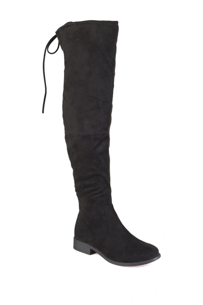 Journee Collection Mount Boot In Black