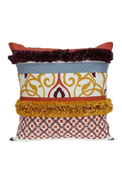 Parkland Collection Juno Bohemian Pillow In Multicolor
