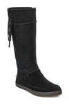 Ugg Emerie Tall Boot In Black Suede