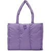 MARC JACOBS PURPLE HEAVEN BY MARC JACOBS LOGO TOTE