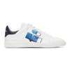 ISABEL MARANT WHITE & BLUE BILLYO trainers