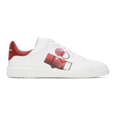 Isabel Marant Logo-print Low-top Sneakers In White