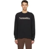 Nanushka Men's Remy Logo Crewneck Pullover In Black