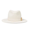 VALENTINO GARAVANI VLOGO STRAW HAT,P00527978