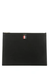 Thom Browne Medium Document Holder With Iconic Logo