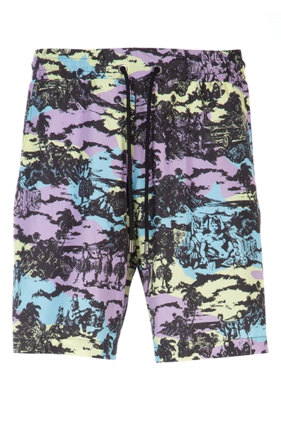 Maunakea Printed Polyester Bermuda Shorts Nd  Uomo Xl