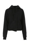 BEN TAVERNITI UNRAVEL PROJECT BLACK COTTON SWEATSHIRT  ND UNRAVEL DONNA XS