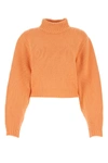 THE ROW ORANGE CASHMERE SWEATER ND THE ROW DONNA S