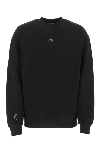 A-cold-wall* Cotton Crew-neck Sweatshirt In Black