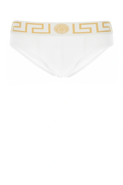 Versace Slip-vii Nd  Male In White