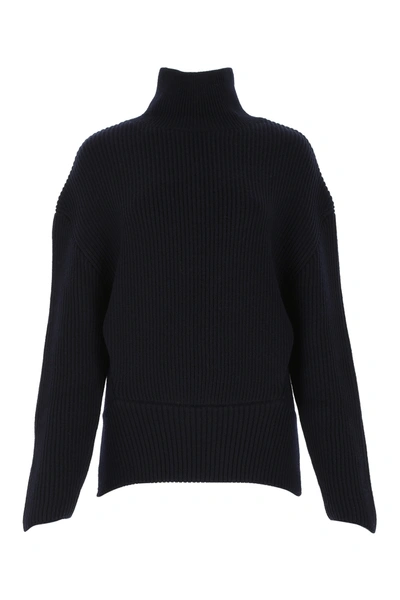 Balenciaga Midnight Blue Wool Sweater  Nd  Donna Xs