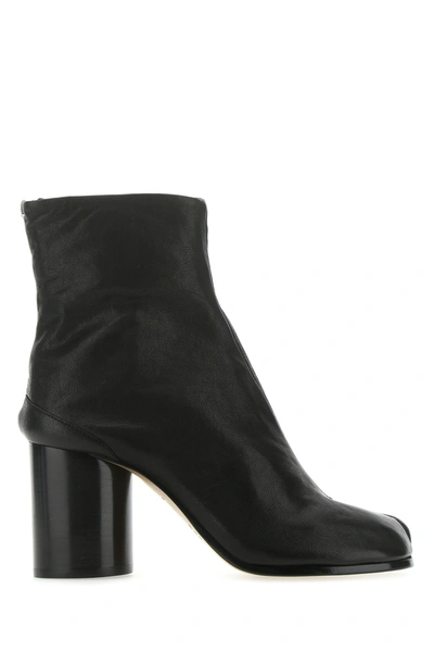 Maison Margiela Biscuit Leather Tabi Ankle Boots Nd  Donna 39