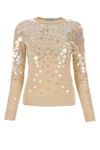 PACO RABANNE EMBELLISHED WOOL BLEND SWEATER ND PACO RABANNE DONNA M