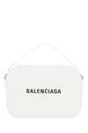 BALENCIAGA WHITE LEATHER XS EVERYDAY HANDBAG ND BALENCIAGA DONNA TU