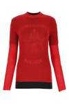 BALENCIAGA RED WOOL SWEATER ND BALENCIAGA DONNA S