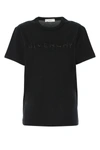 GIVENCHY BLACK COTTON T-SHIRT BLACK GIVENCHY DONNA S