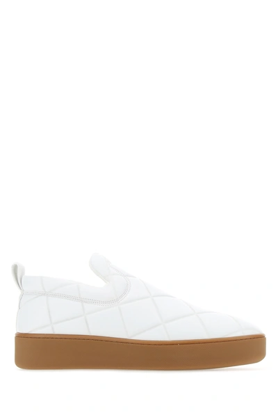 Bottega Veneta White 'the Quilt' Sneakers