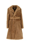 Bottega Veneta Teddy Shearling Belted Coat