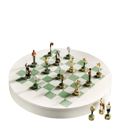 Agresti Kids' Golf-themed Chess Set