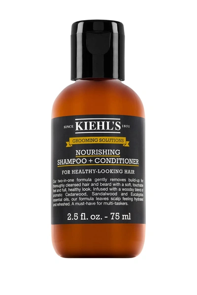 Kiehl's Since 1851 Grooming Solutions Nourishing Shampoo + Conditioner In 75ml
