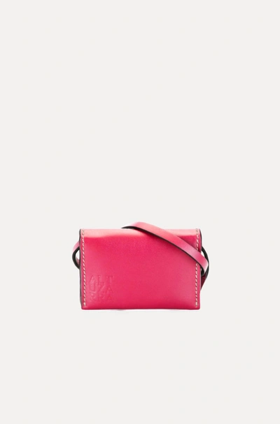 Altuzarra Card Case Belt In Pink