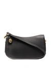 Coach Swinger Leather Shoulder Bag In Black