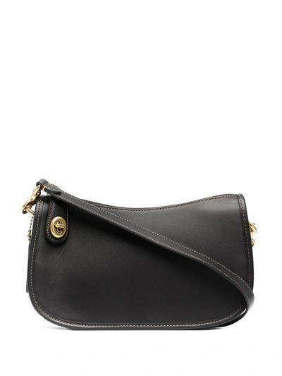 Coach Swinger Bag In Brass/black