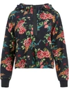ALICE AND OLIVIA FLORAL-PRINT HOODED JACKET
