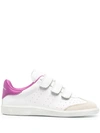 ISABEL MARANT low-top touch-strap sneakers