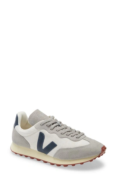 Veja Rio Branco Sneaker In Gravel/ Nautico/ Oxford Grey