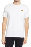 Kenzo Embroidered Tiger Motif T-shirt In White