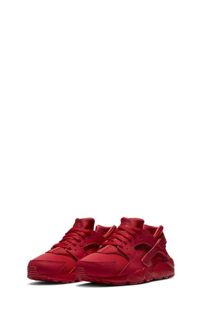 Nike Kids' Huarache Run Sneaker In University Red/ University Red