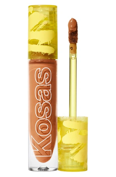 KOSAS REVEALER SUPER CREAMY + BRIGHTENING CONCEALER WITH CAFFEINE AND HYALURONIC ACID,09-08