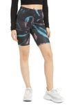 AFRM KHLOE TIE DYE BIKE SHORTS,AEB027448