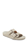 ISABEL MARANT LENNYO STUDDED SLIDE SANDAL,SD0462-22P006S