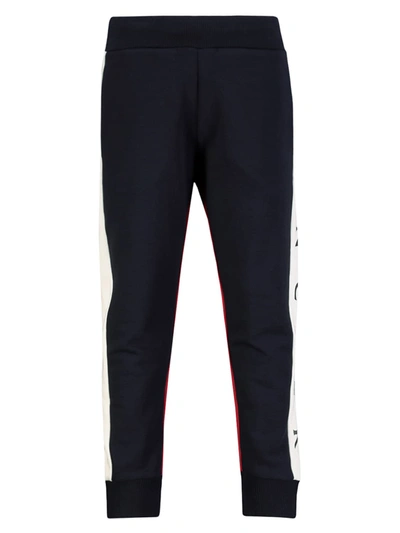 Moncler Kids Sweatpants For Boys In Blue