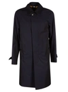 Burberry Camden Coat In Blue