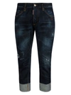DSQUARED2 FITTED CROPPED JEANS,S74LB0842 S30309-470