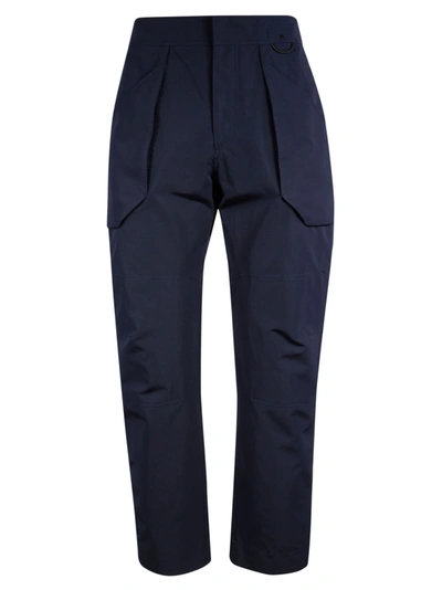 Dior Wide Fit Trousers In Blue