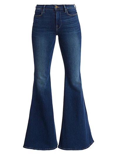 Frame Women's Le High Super Flare Jeans In Cantine