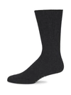 Falke Lhasa Ribbed Socks In Anthramel
