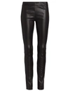 THE ROW WOMEN'S STRETCH LEATHER MOTO LEGGINGS,400013434911