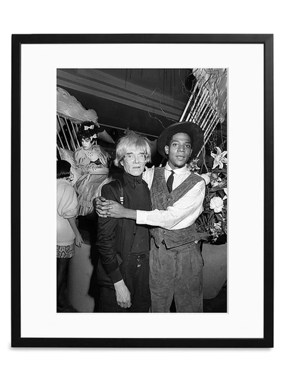 Sonic Editions Jean-michel Basquiat & Andy Warhol Art Print In Neutral