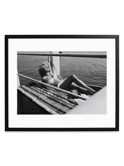 Sonic Editions Brigitte Bardot Enjoying A Sun Bath Art Print